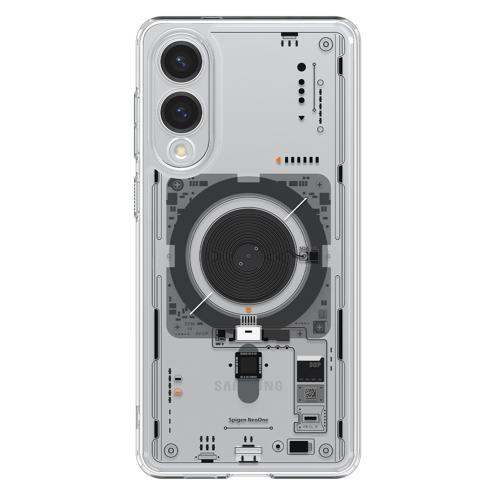 Spigen Ultra Hybrid MagSafe, neo one - Samsung Galaxy S25 Edge (2)