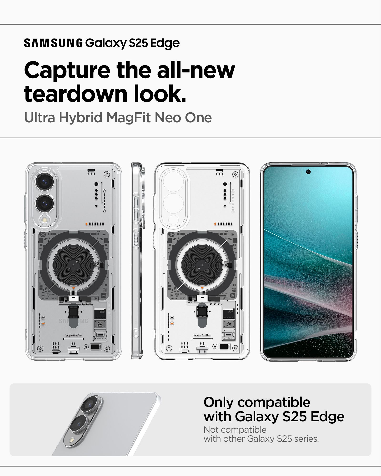 Spigen Ultra Hybrid MagSafe, neo one - Samsung Galaxy S25 Edge (8)