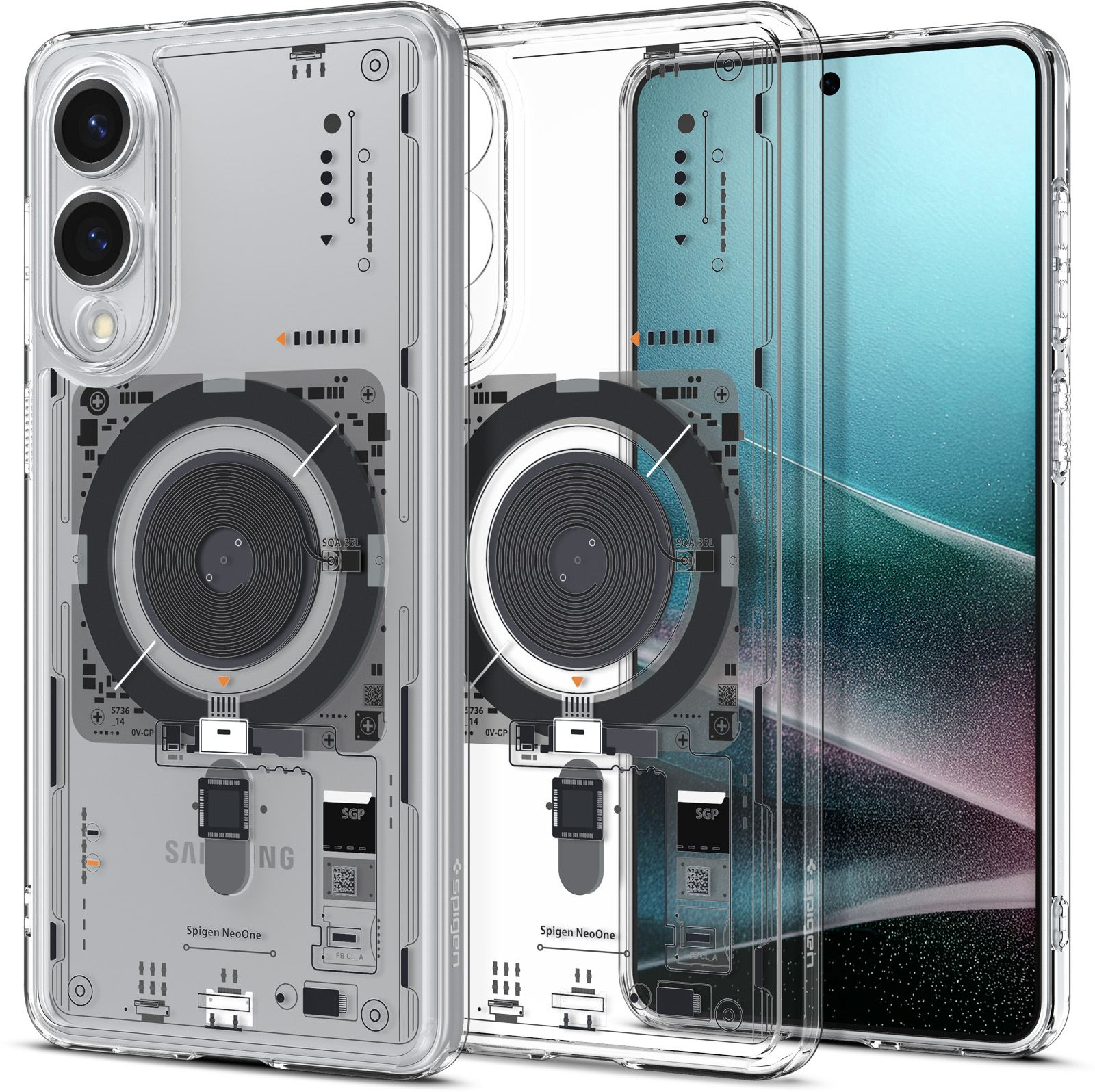 Spigen Ultra Hybrid MagSafe, neo one - Samsung Galaxy S25 Edge