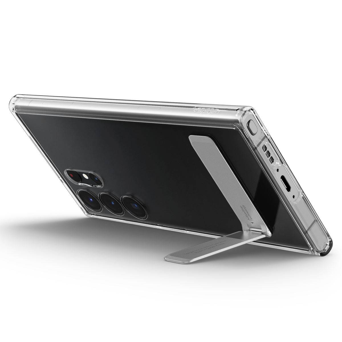 Spigen Ultra Hybrid S, crystal clear - Samsung Galaxy S23 Ultra (10)