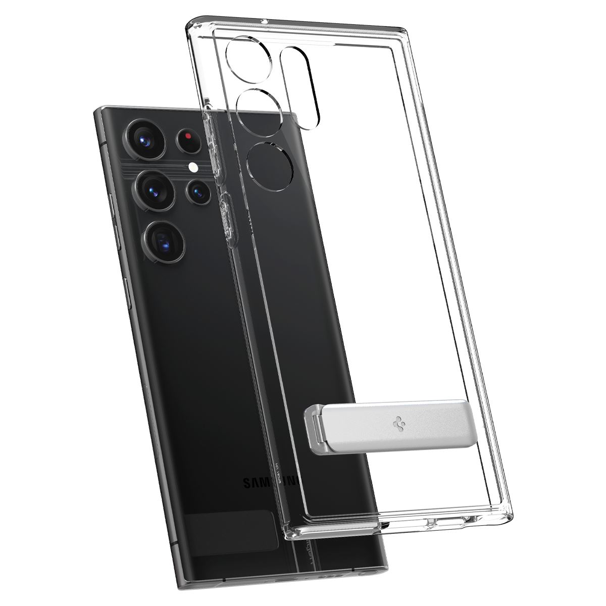 Spigen Ultra Hybrid S, crystal clear - Samsung Galaxy S23 Ultra (7)