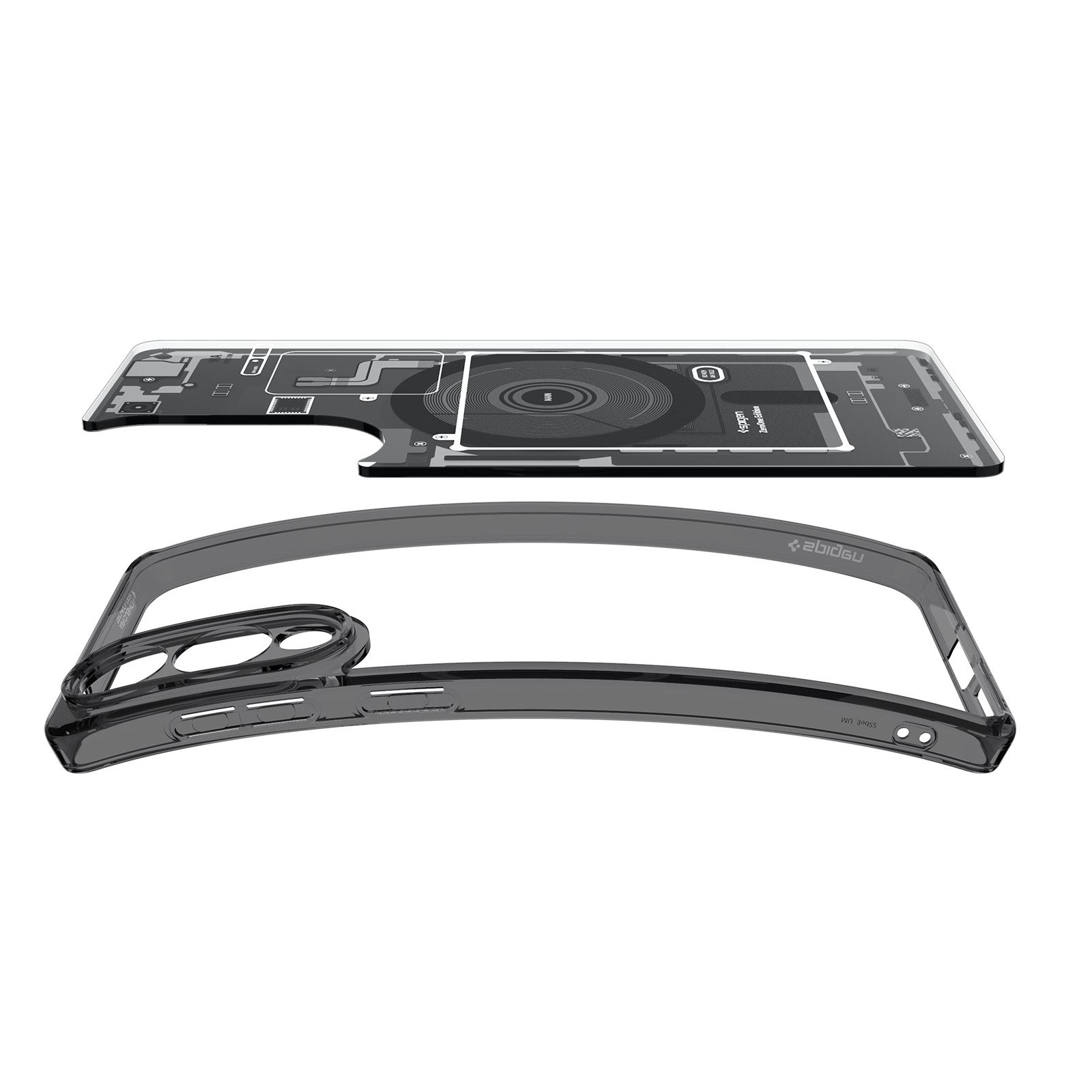 Spigen Ultra Hybrid MagSafe, zero one black - Samsung Galaxy S25 Edge (6)