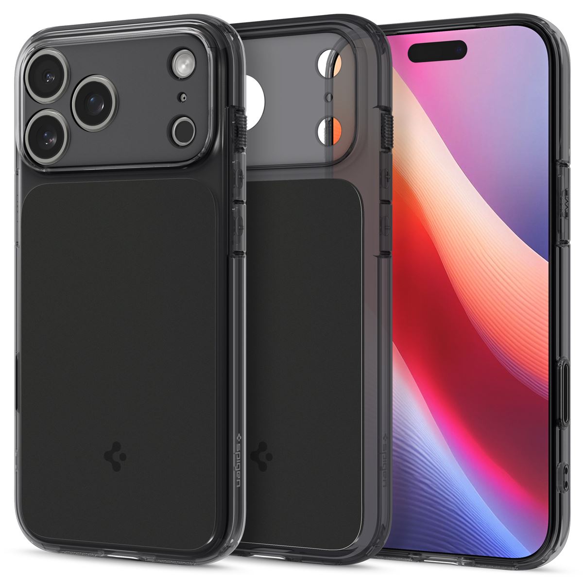 Spigen Ultra Hybrid T MagSafe, matte black - iPhone 17 Pro