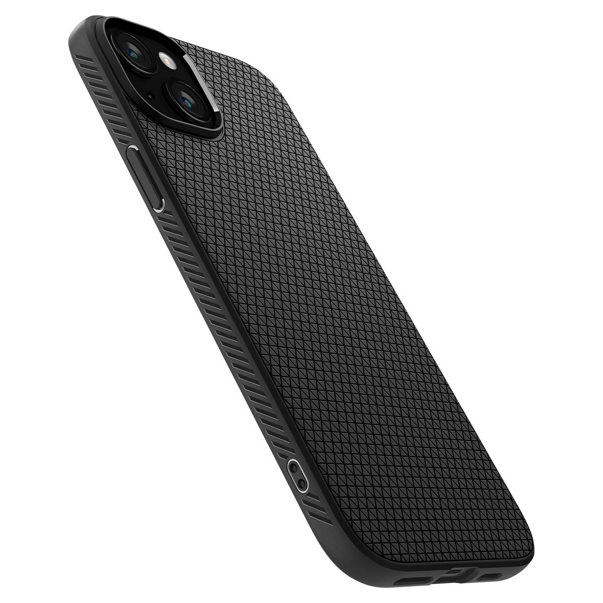 Spigen Liquid Air, matte black - iPhone 15 (11)