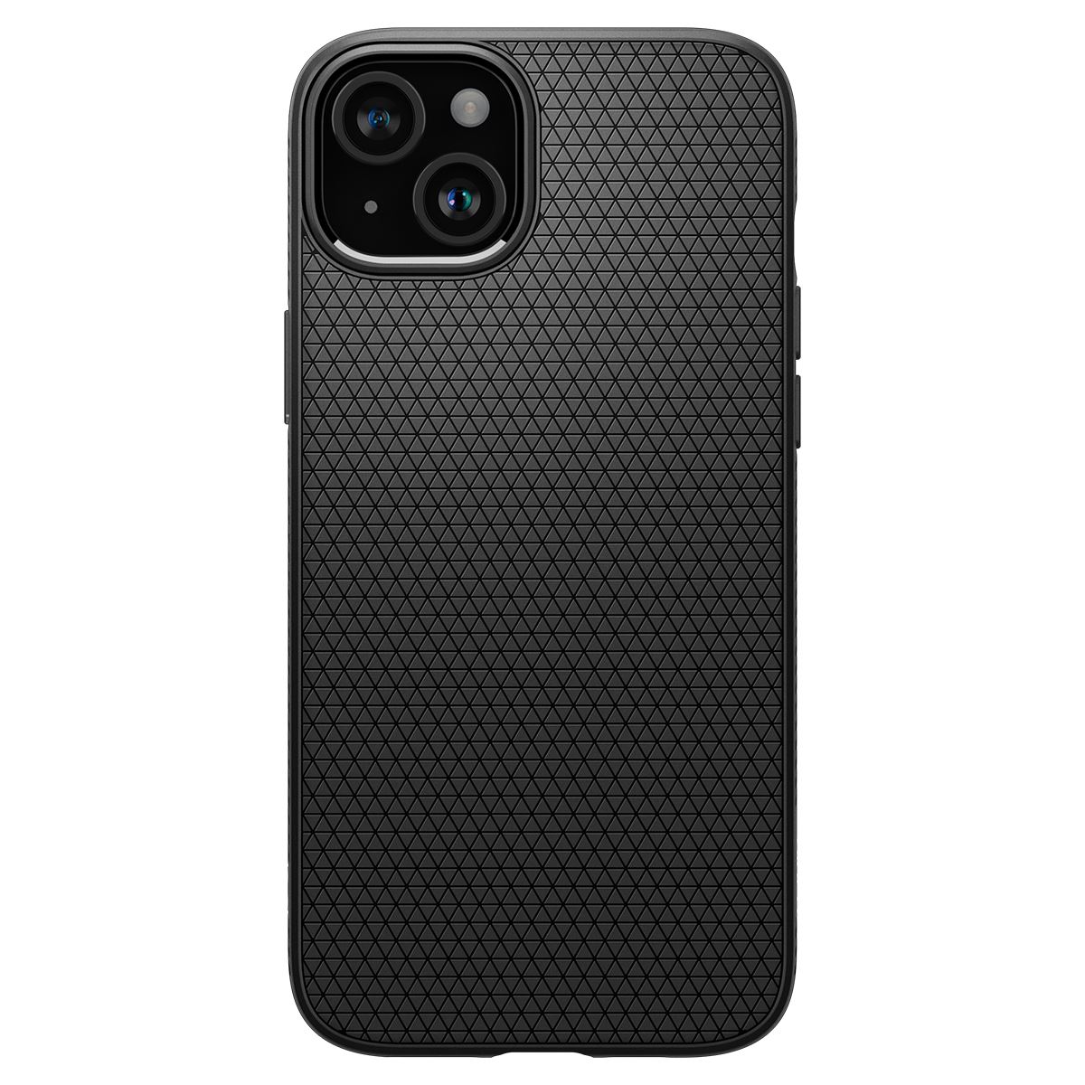 Spigen Liquid Air, matte black - iPhone 15 (2)