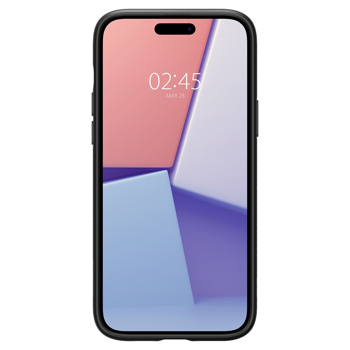 Spigen Liquid Air, matte black - iPhone 15 (3)