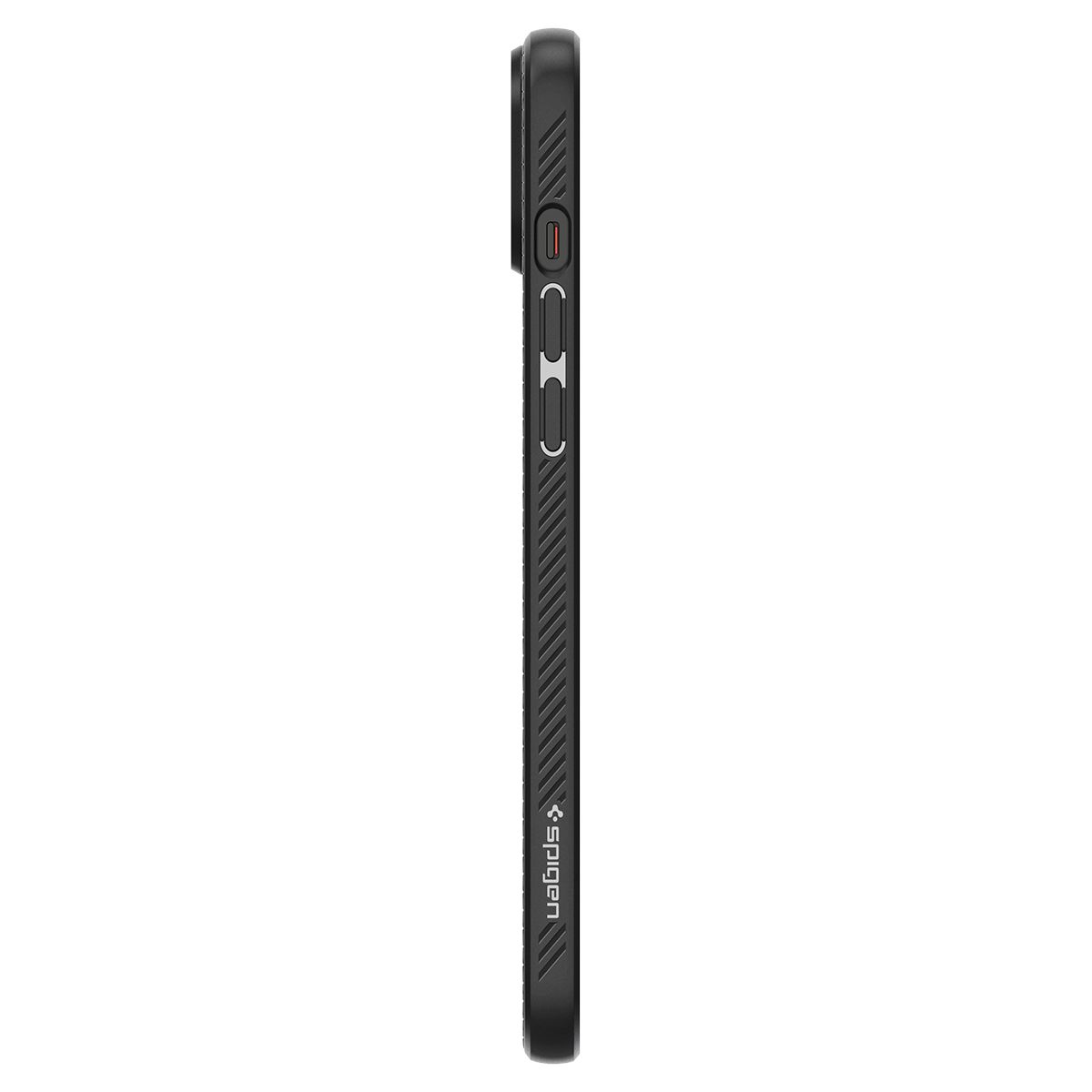 Spigen Liquid Air, matte black - iPhone 15 (5)