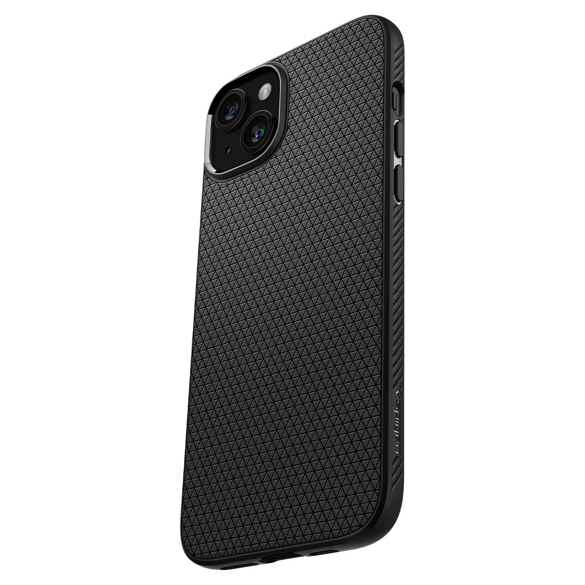 Spigen Liquid Air, matte black - iPhone 15 (8)