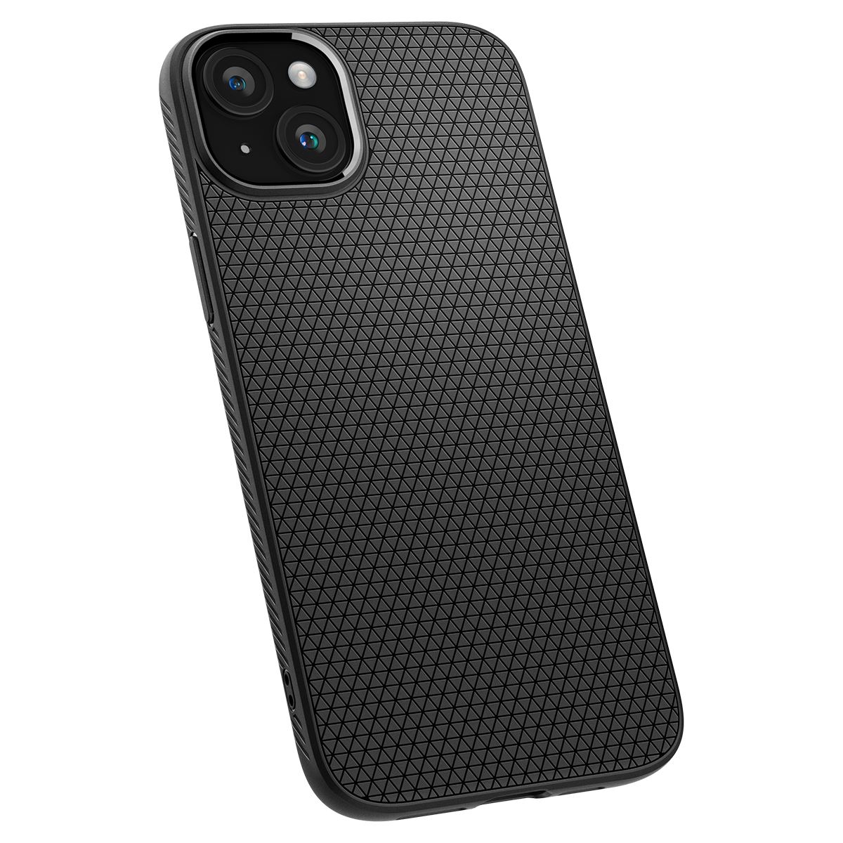 Spigen Liquid Air, matte black - iPhone 15 (9)