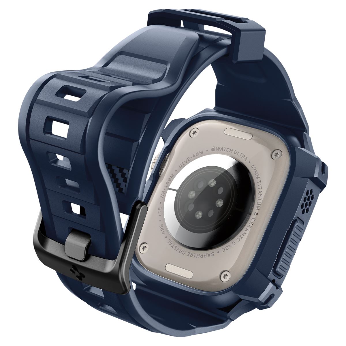 Spigen Rugged Armor Pro, navy blue - Apple Watch Ultra 2/1 49mm (12)