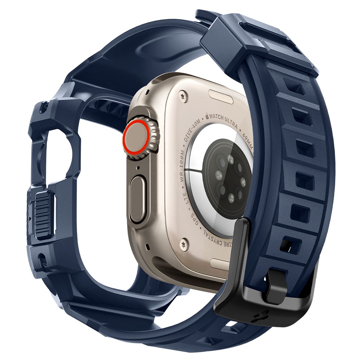 Spigen Rugged Armor Pro, navy blue - Apple Watch Ultra 2/1 49mm (4)