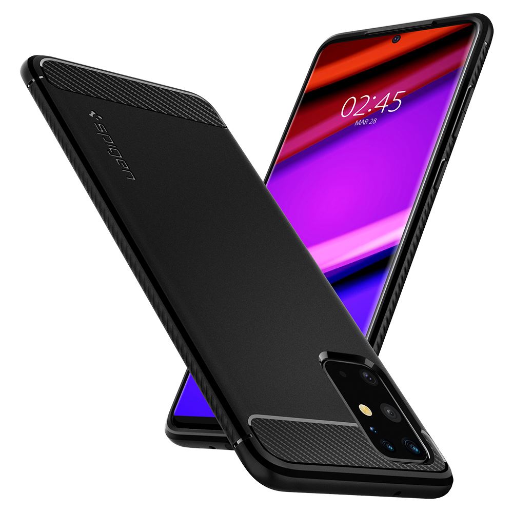 Spigen Rugged Armor, black - Galaxy S20+ (5)