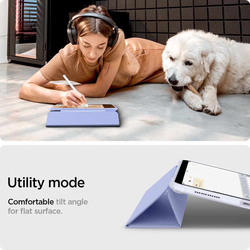 Spigen Ultra Hybrid Pro, lavender - iPad Air 10.9" (2022/2020)/11" 2024/2025 (17)