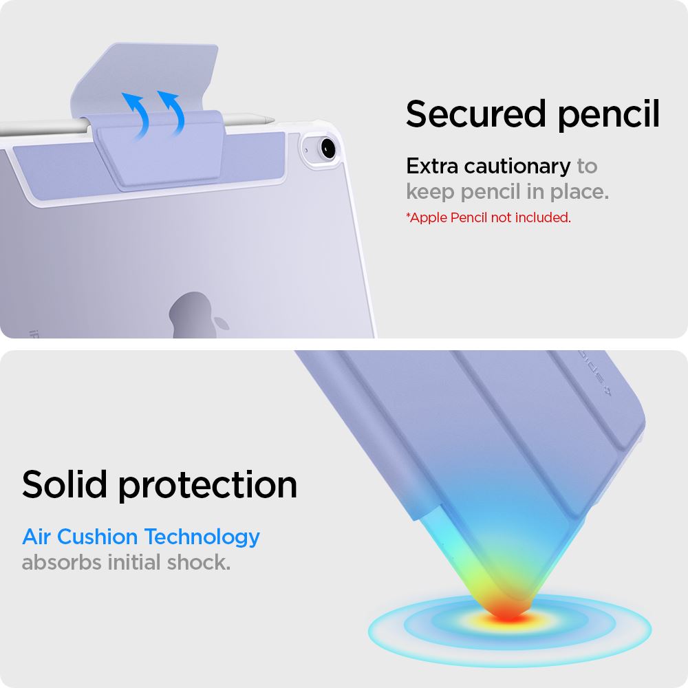 Spigen Ultra Hybrid Pro, lavender - iPad Air 10.9" (2022/2020)/11" 2024/2025 (19)