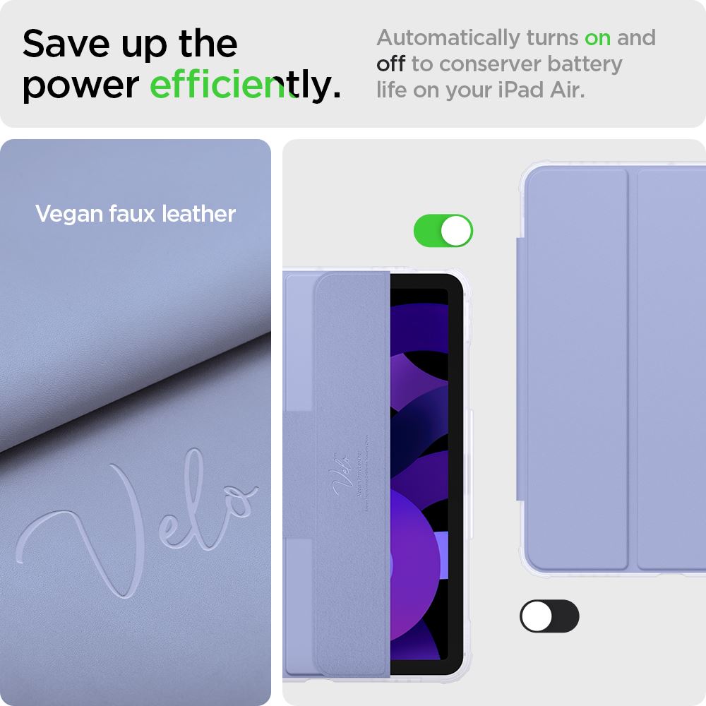 Spigen Ultra Hybrid Pro, lavender - iPad Air 10.9" (2022/2020)/11" 2024/2025 (20)
