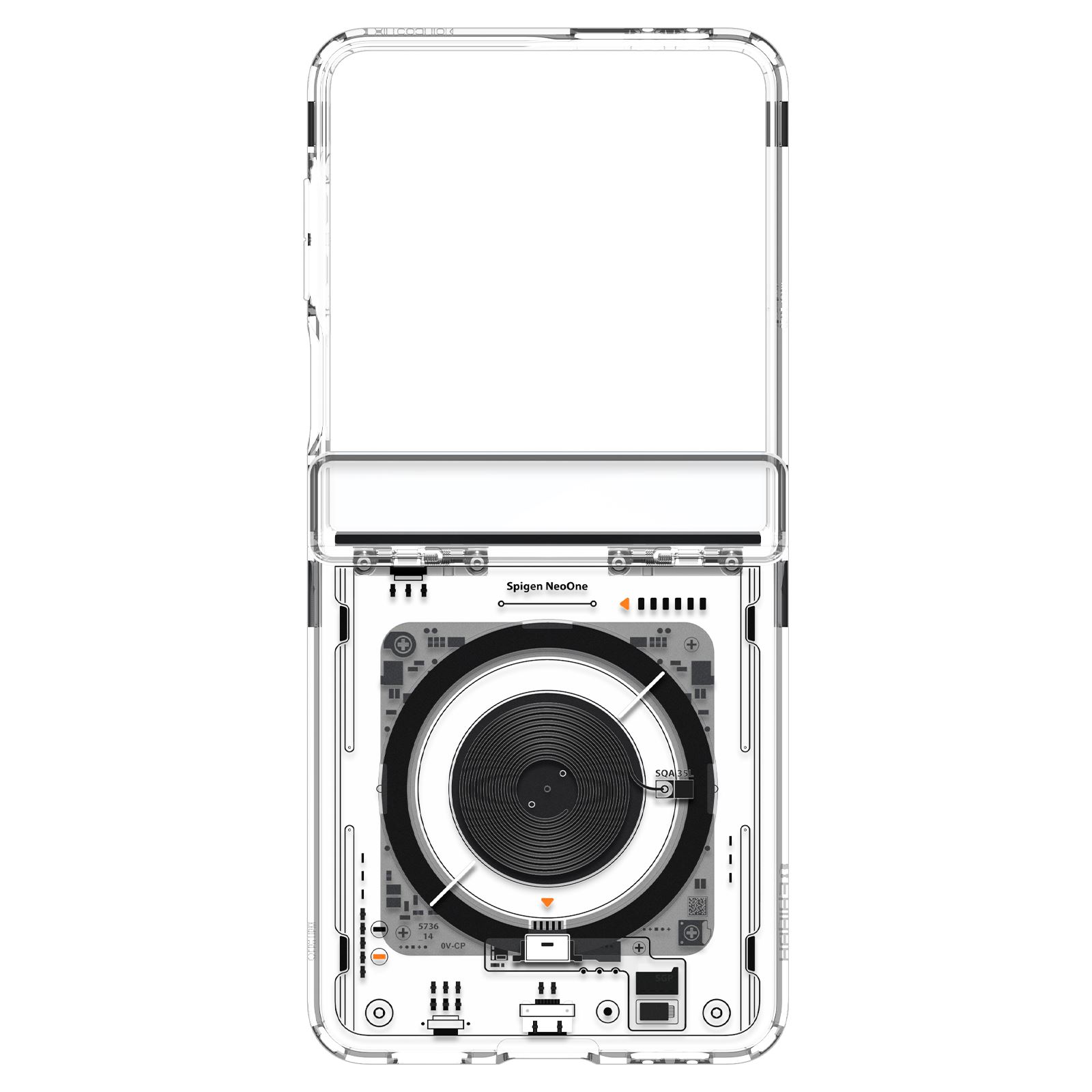 Spigen Ultra Hybrid Pro MagSafe, neo one - Samsung Galaxy Z Flip7 (3)