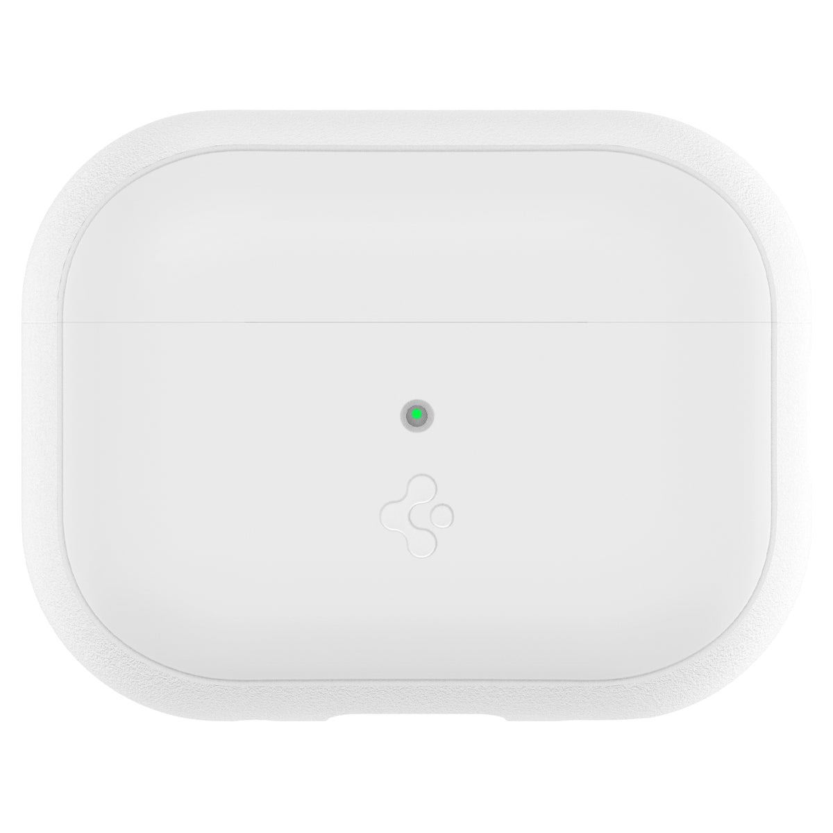 Spigen Case Silicone Fit White + Strap Gray - AirPods Pro (2nd Gen) (7)