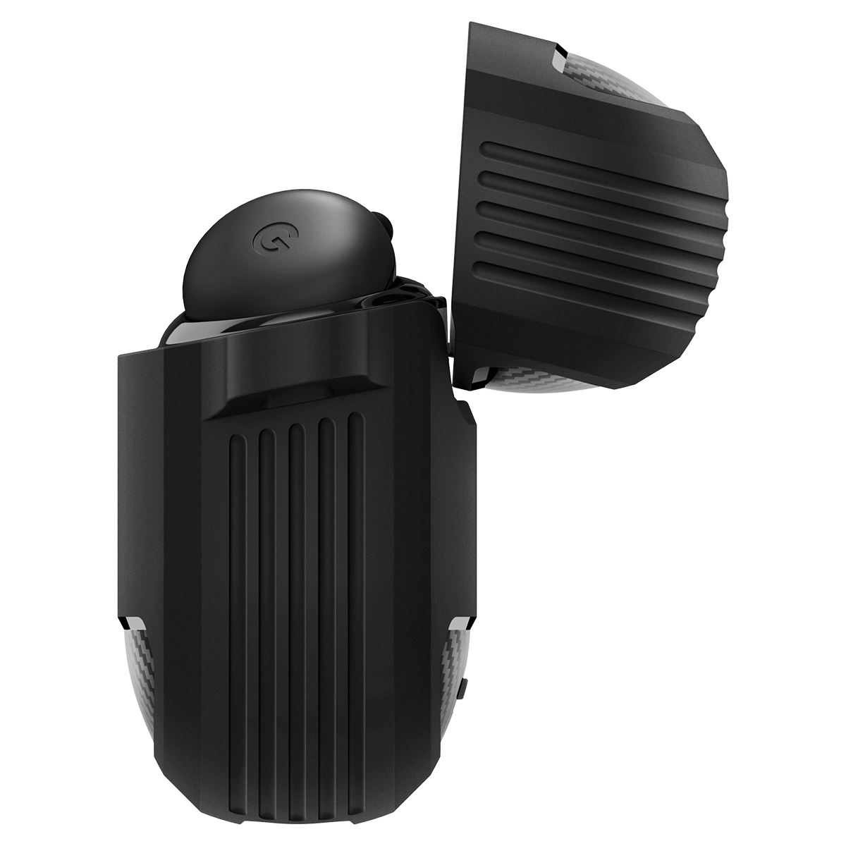 Spigen Rugged Armor, matte black - Google Pixel Buds 2a (5)