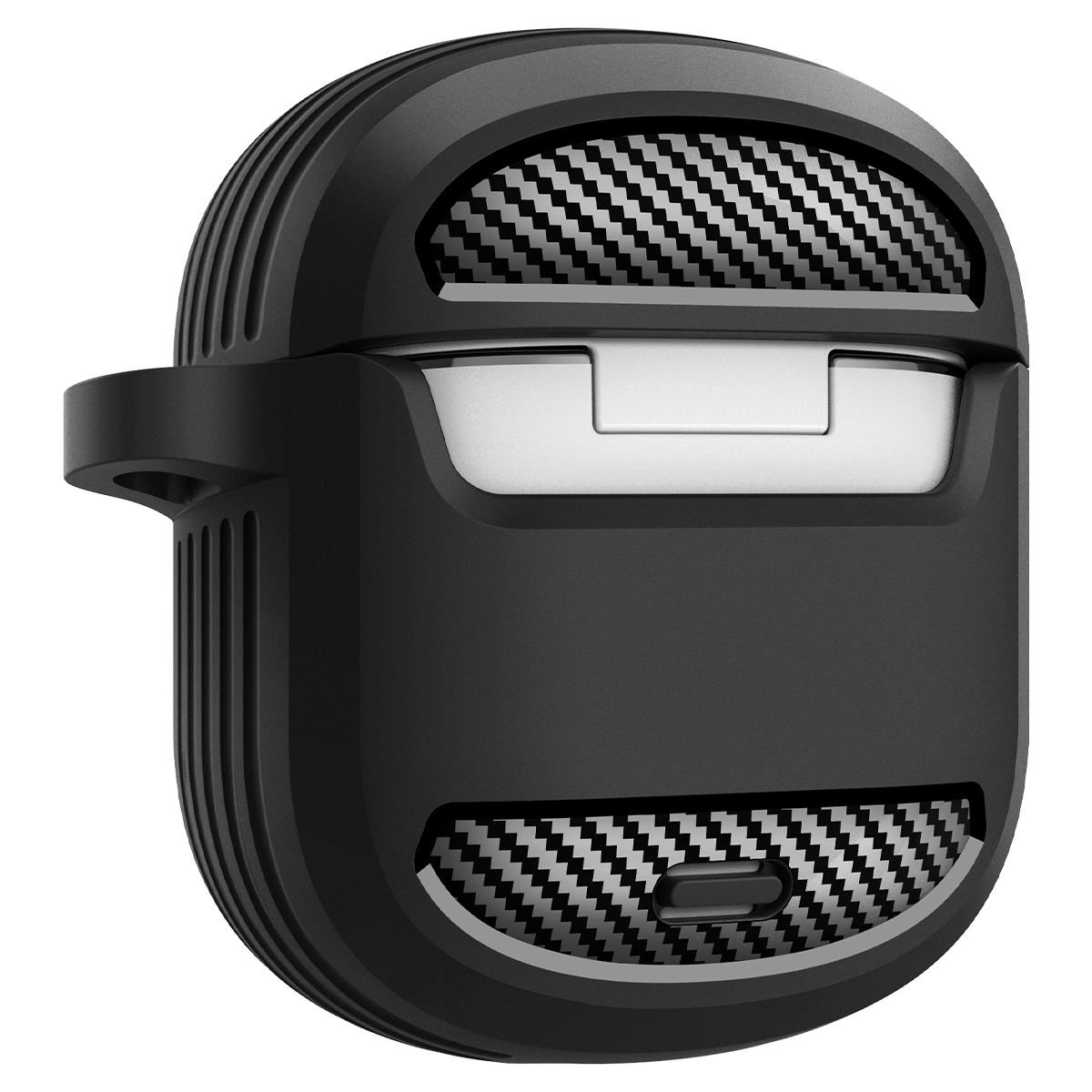 Spigen Rugged Armor, matte black - Google Pixel Buds 2a (6)