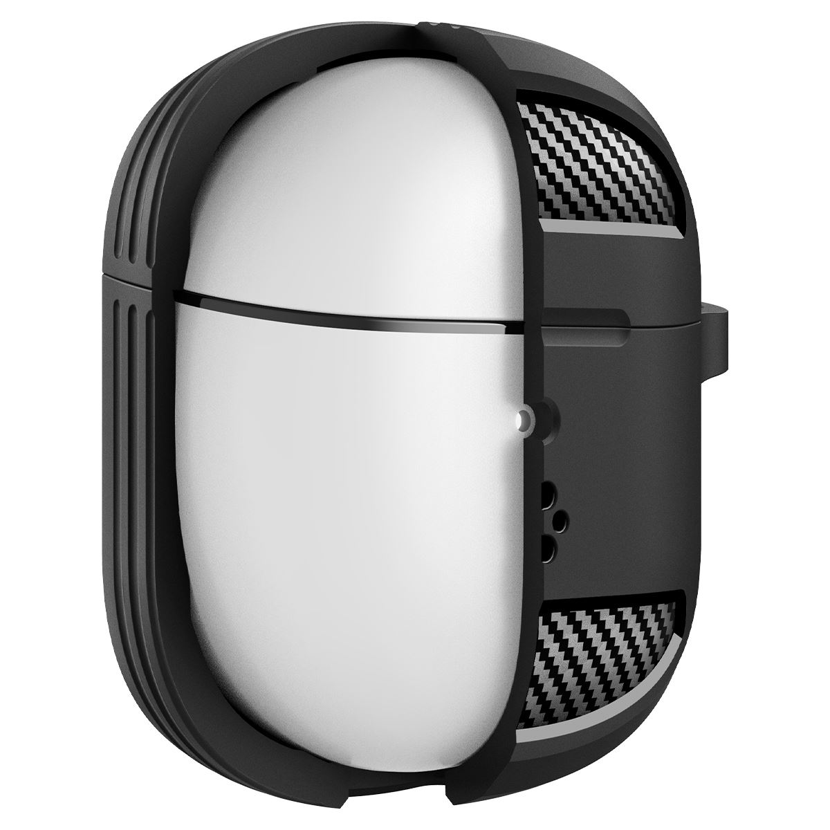 Spigen Rugged Armor, matte black - Google Pixel Buds 2a (7)