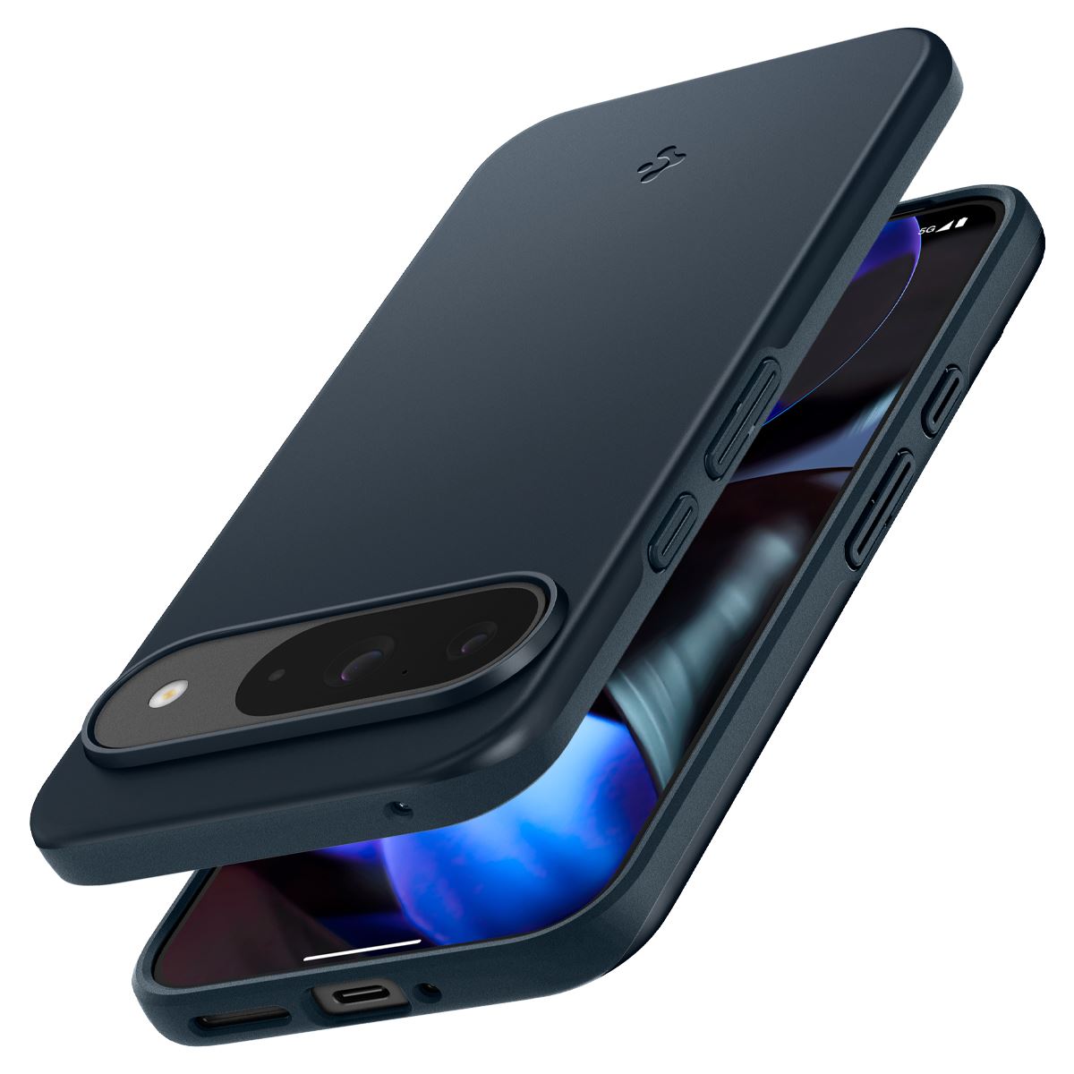 Spigen Thin Fit, metal slate - Google Pixel 9 Pro/Pixel 9 (5)