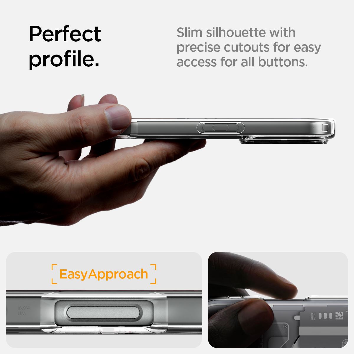 Spigen Ultra Hybrid MagSafe, zero one white - iPhone 16 Pro Max (13)