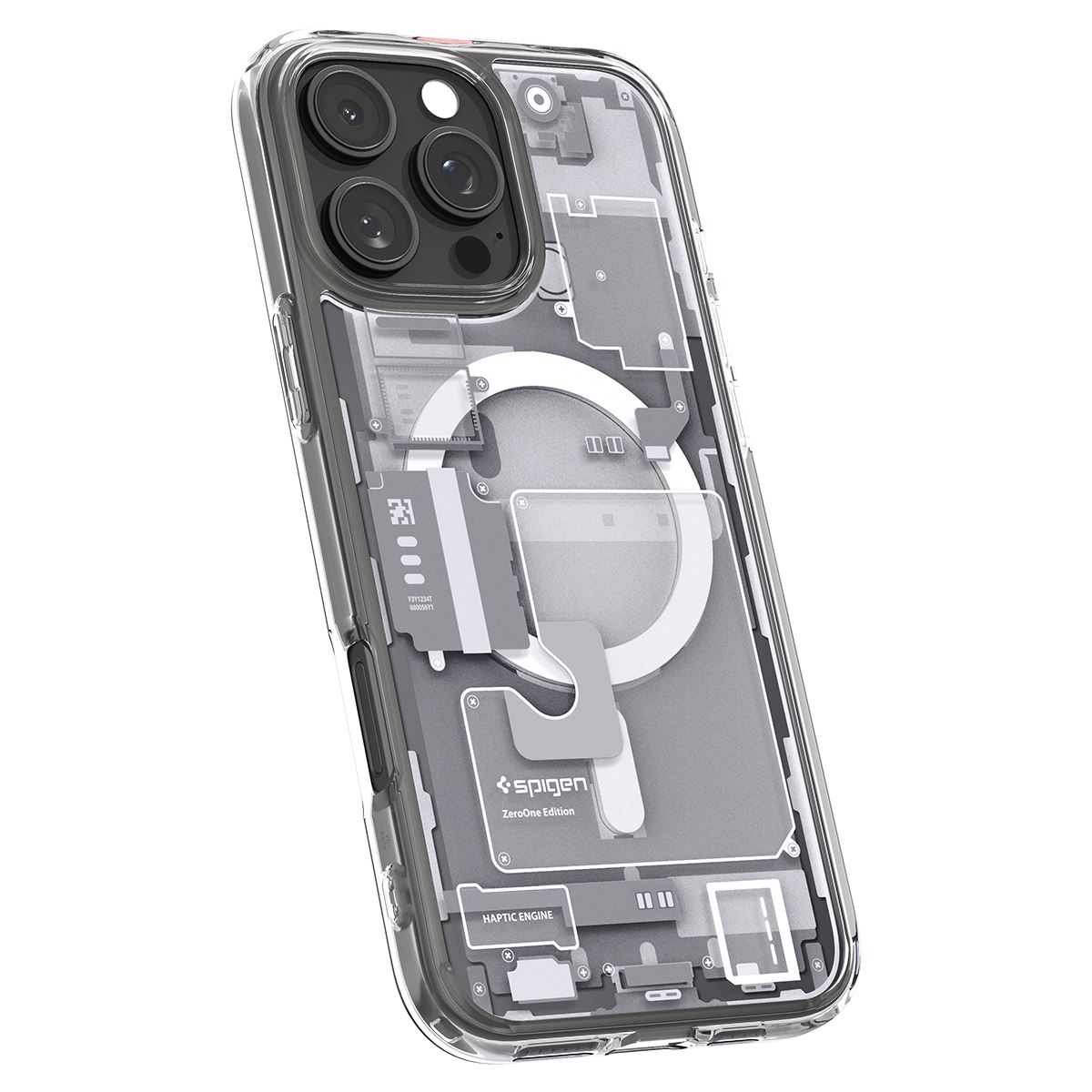 Spigen Ultra Hybrid MagSafe, zero one white - iPhone 16 Pro Max (6)