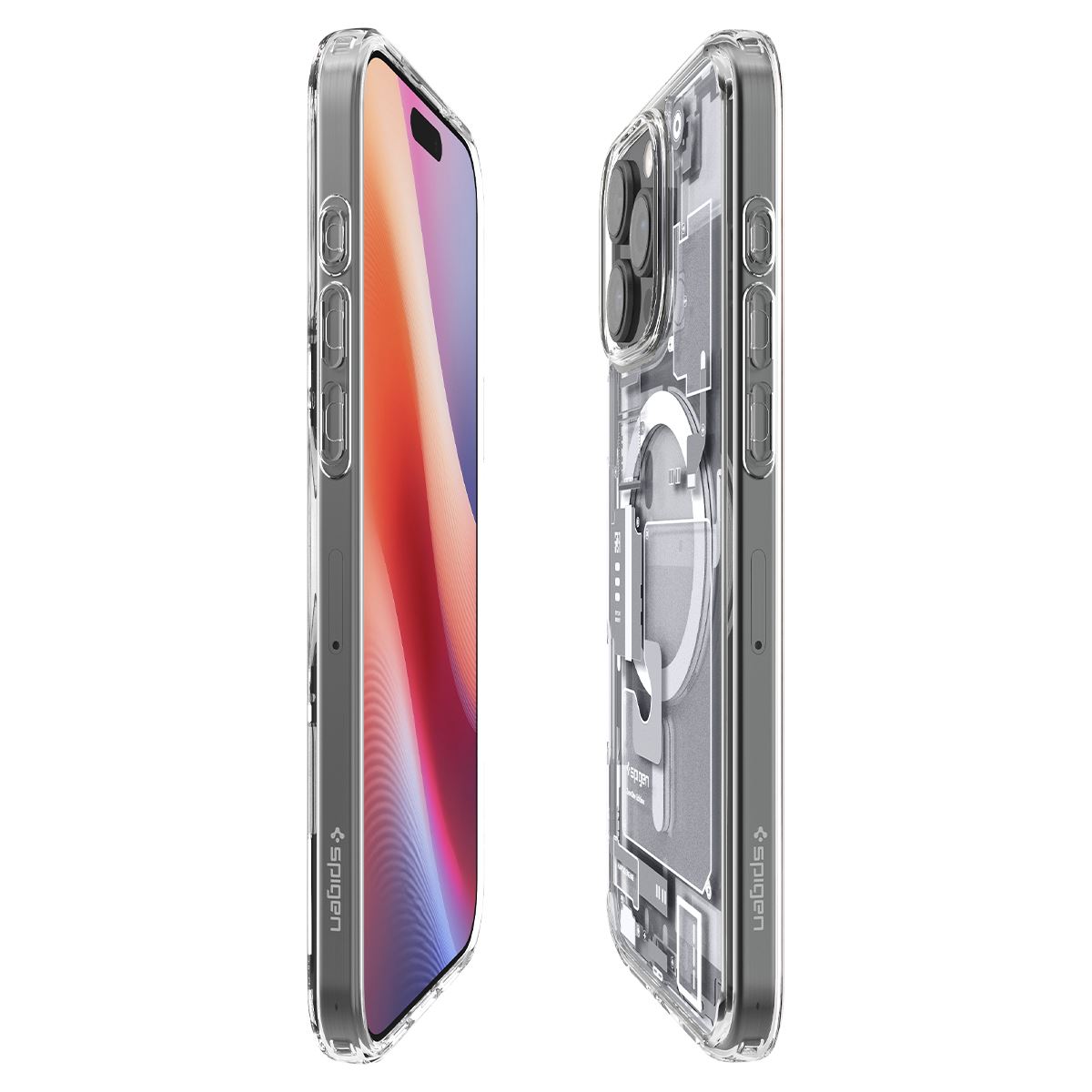Spigen Ultra Hybrid MagSafe, zero one white - iPhone 16 Pro Max (7)