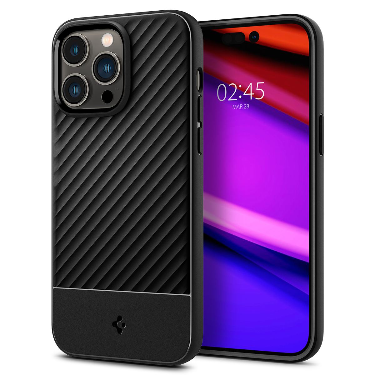 Spigen Core Armor, matte black - iPhone 14 (1)