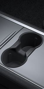Spigen Tesla Center Console Cup Holder Insert Relaxed Grip - Tesla Model Y/3 (2)