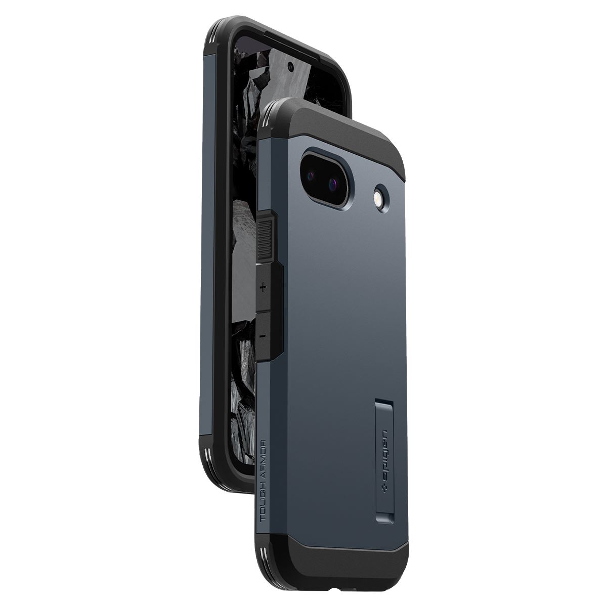Spigen Tough Armor, metal slate - Google Pixel 8a (12)