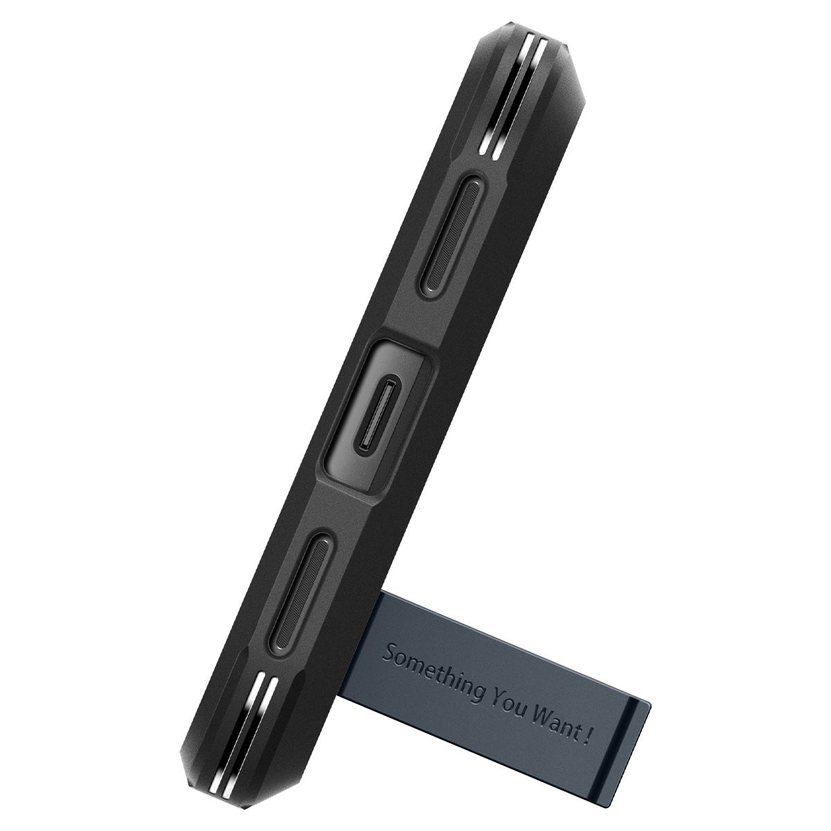 Spigen Tough Armor, metal slate - Google Pixel 8a (8)