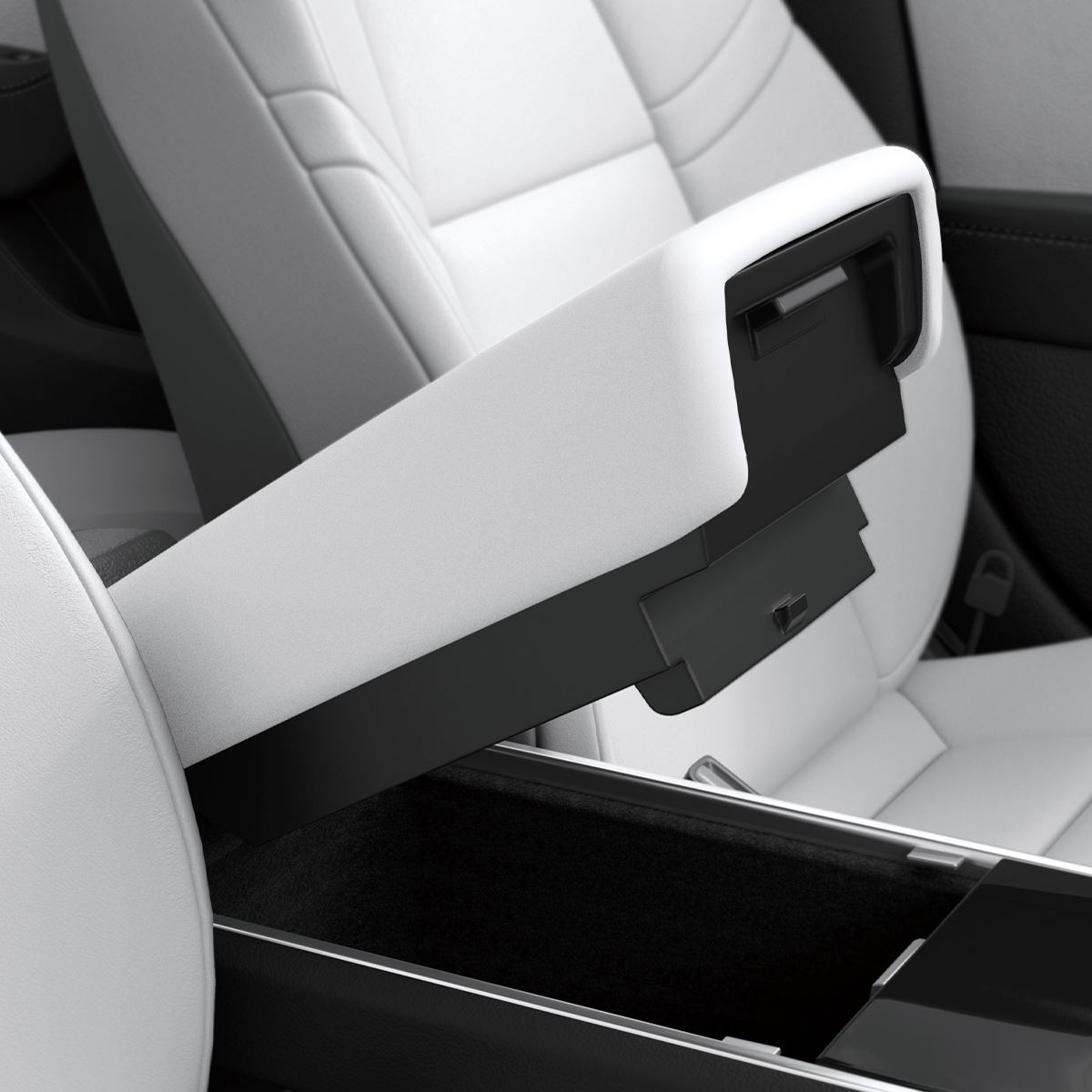 Spigen Tesla Armrest Cushion, white - Tesla Model Y/3 (6)