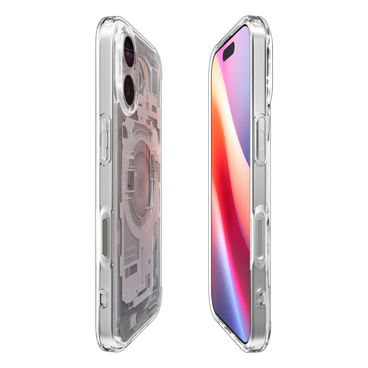 Spigen Ultra Hybrid MagSafe, zero one white - iPhone 17 (6)