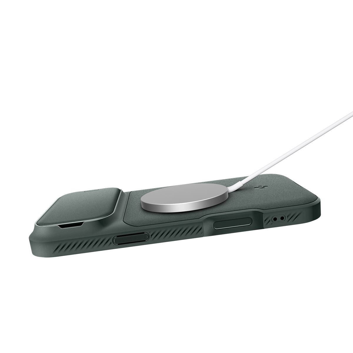 Spigen Optik Armor MagSafe, abyss green - iPhone 17 Pro Max (12)