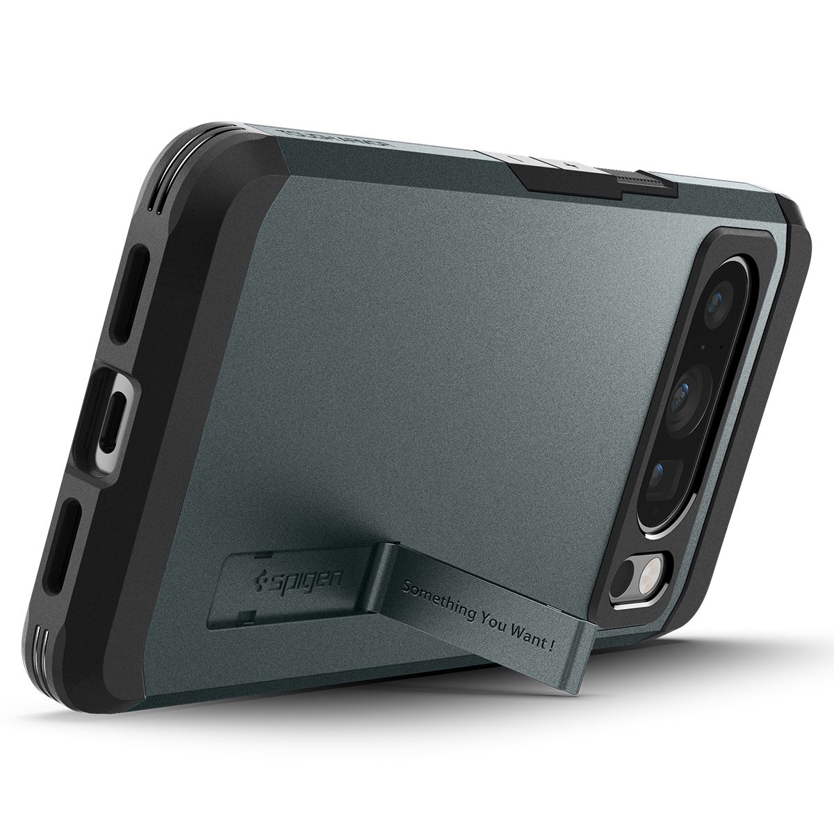 Spigen Tough Armor, abyss green - Google Pixel 8 Pro (11)