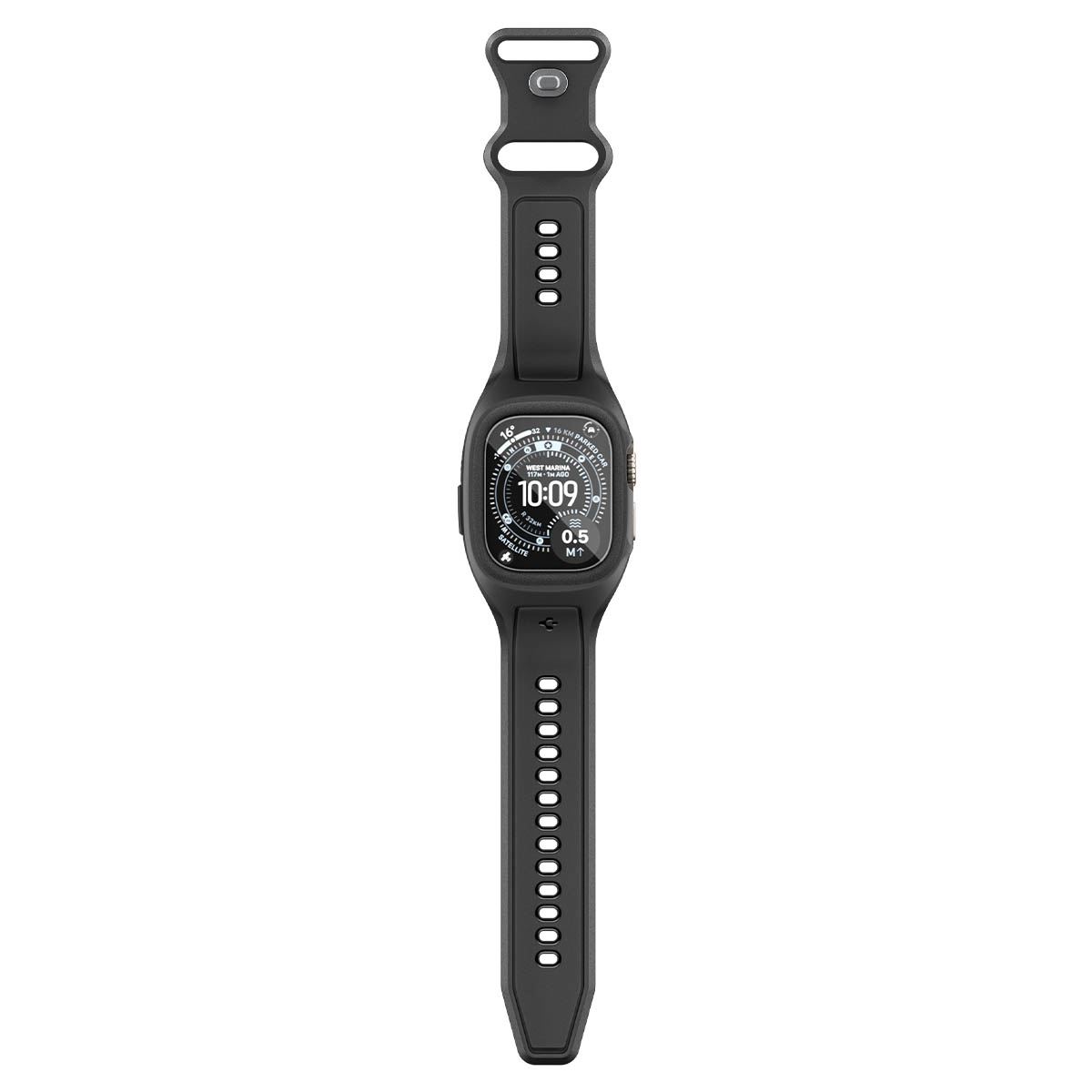 Spigen Liquid Air Pro (w Glass), matte black - Apple Watch Ultra 3/2/1 49mm (8)