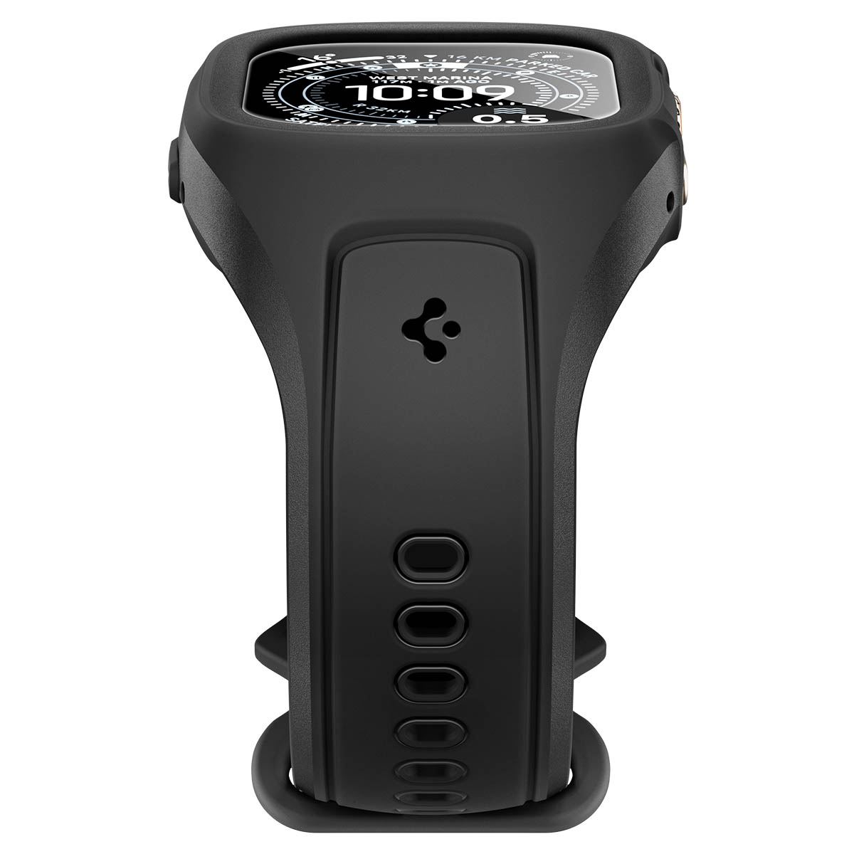 Spigen Liquid Air Pro (w Glass), matte black - Apple Watch Ultra 3/2/1 49mm (9)