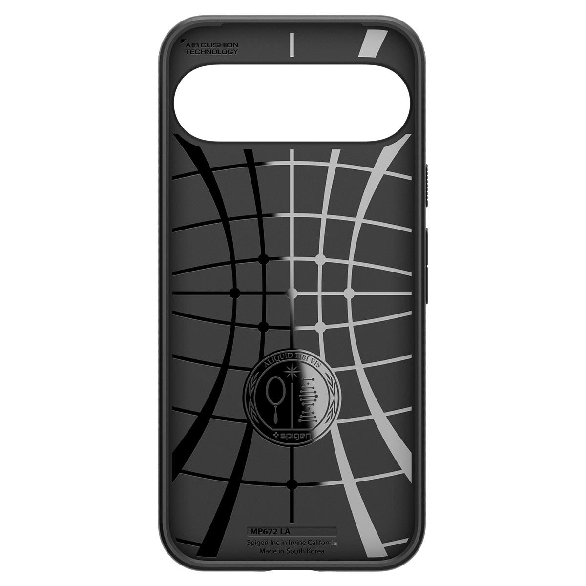 Spigen Liquid Air, matte black - Google Pixel 9 Pro/Pixel 9 (4)