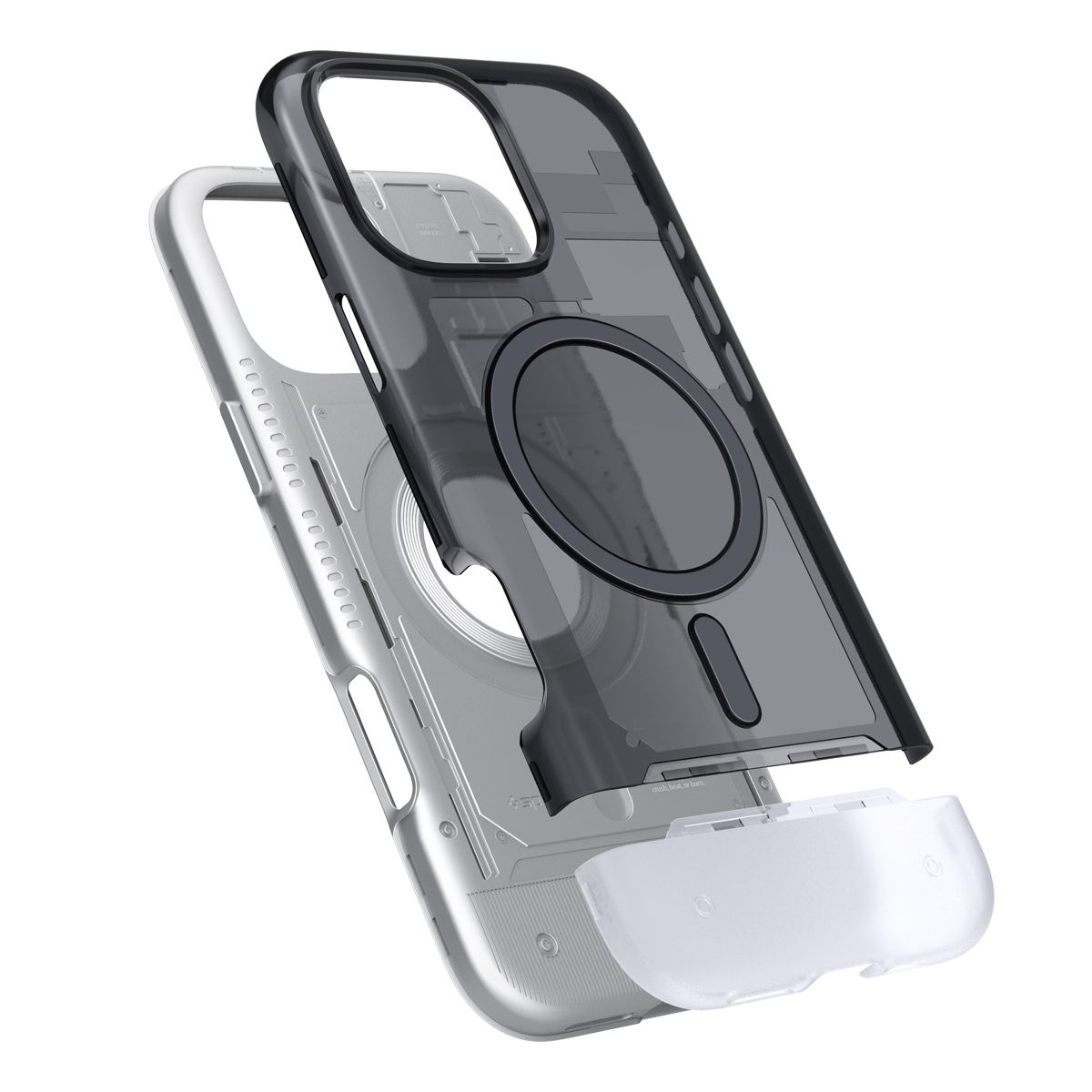 Spigen Classic C1 MagSafe, graphite - iPhone 16 Pro Max (6)