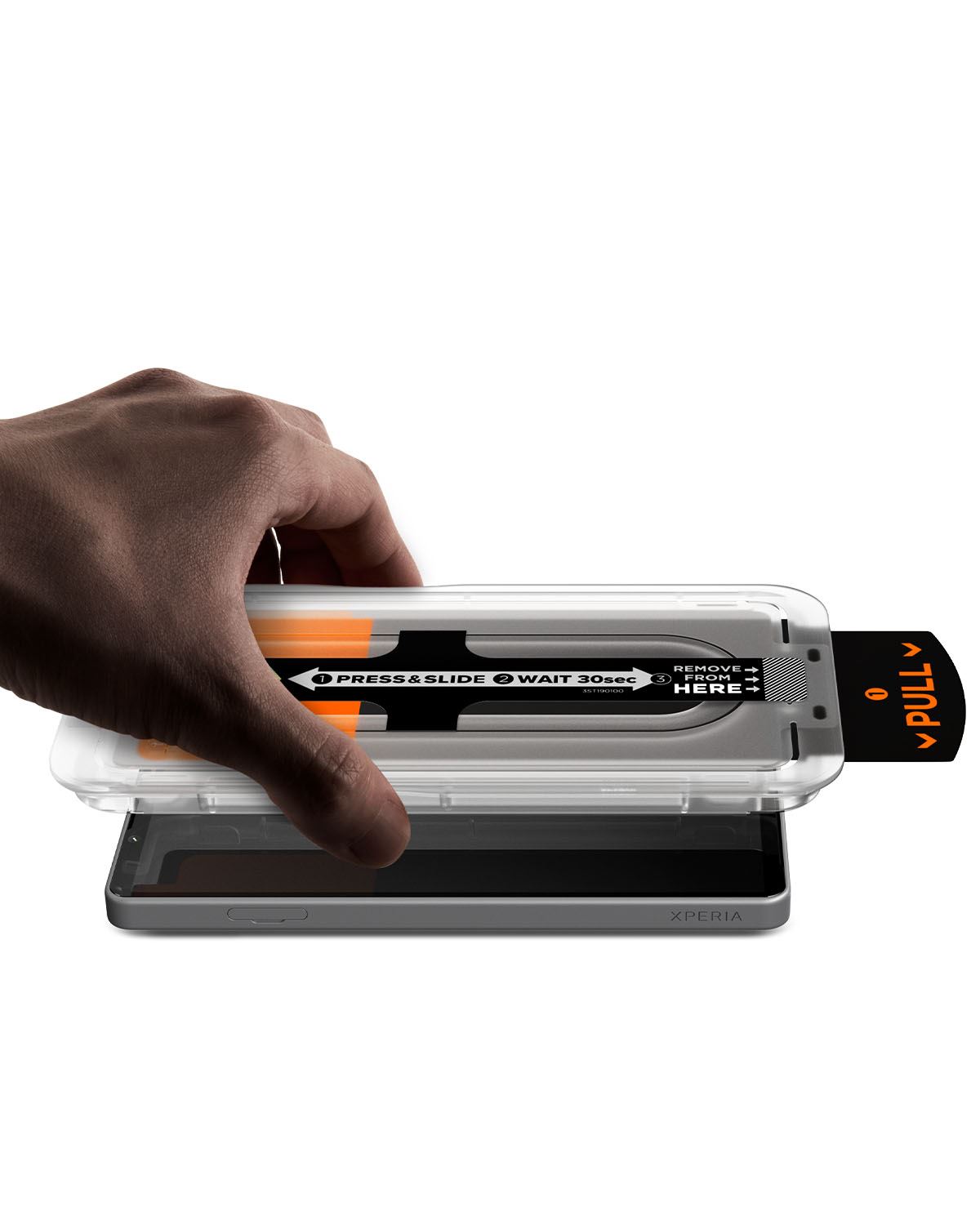 Spigen Glass tR EZ Fit Pro 2 Pack, transparency - Sony Xperia 10 VII (7)