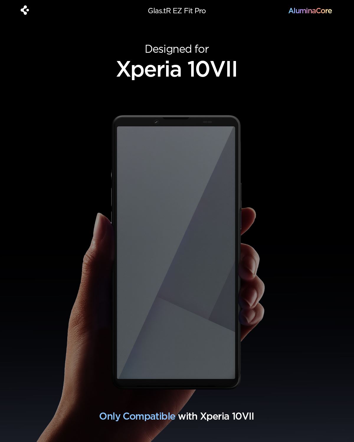 Spigen Glass tR EZ Fit Pro 2 Pack, transparency - Sony Xperia 10 VII (9)