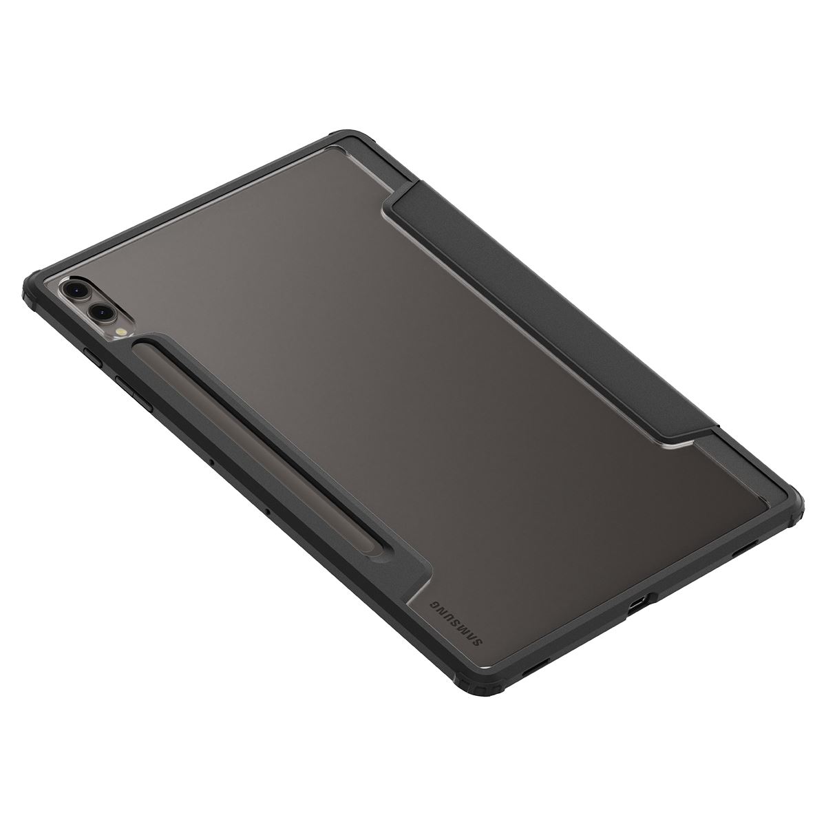 Spigen Ultra Hybrid Pro, black - Samsung Galaxy Tab S10/S9+ (5)