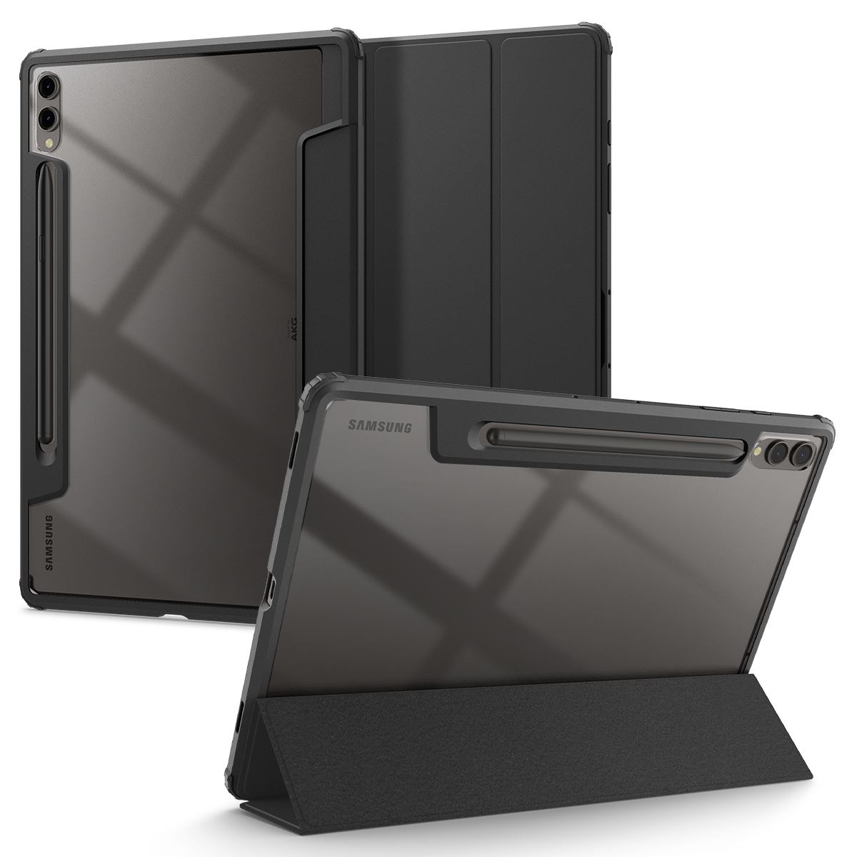 Spigen Ultra Hybrid Pro, black - Samsung Galaxy Tab S10/S9+ (8)