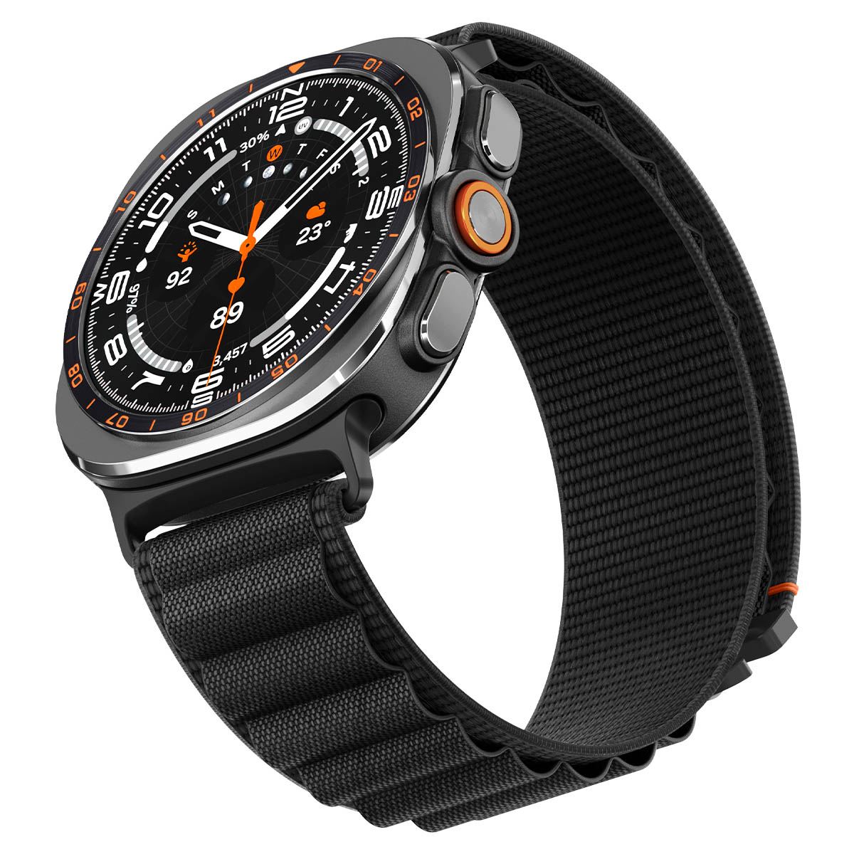 Spigen Fabric Band, black - Samsung Galaxy Watch 9/8 46mm/44mm/40mm (7)