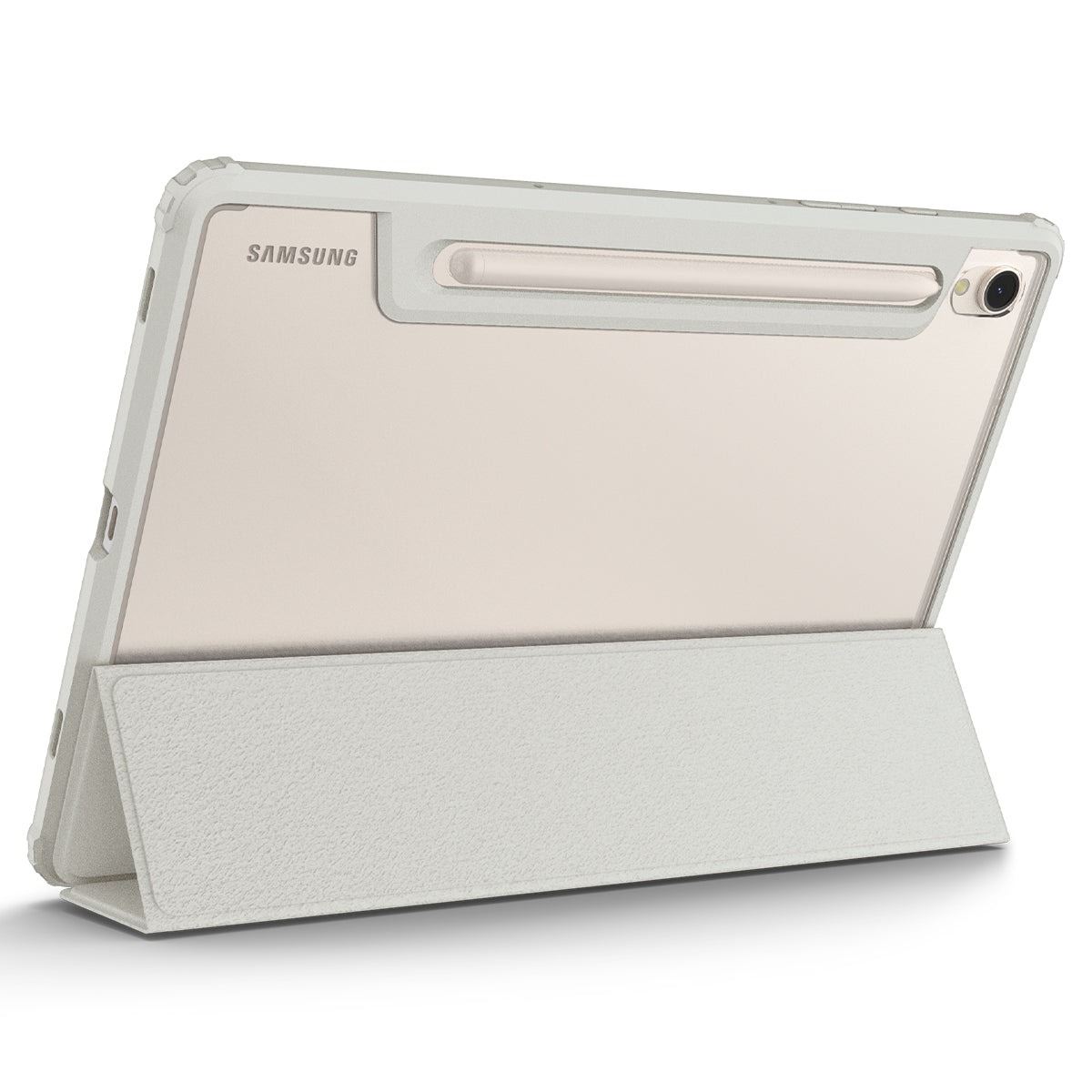 Spigen Ultra Hybrid Pro, gray - Samsung Galaxy Tab S9 (4)