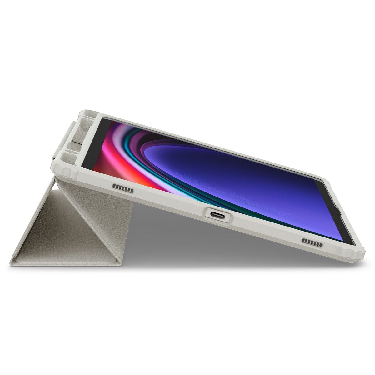 Spigen Ultra Hybrid Pro, gray - Samsung Galaxy Tab S9 (6)