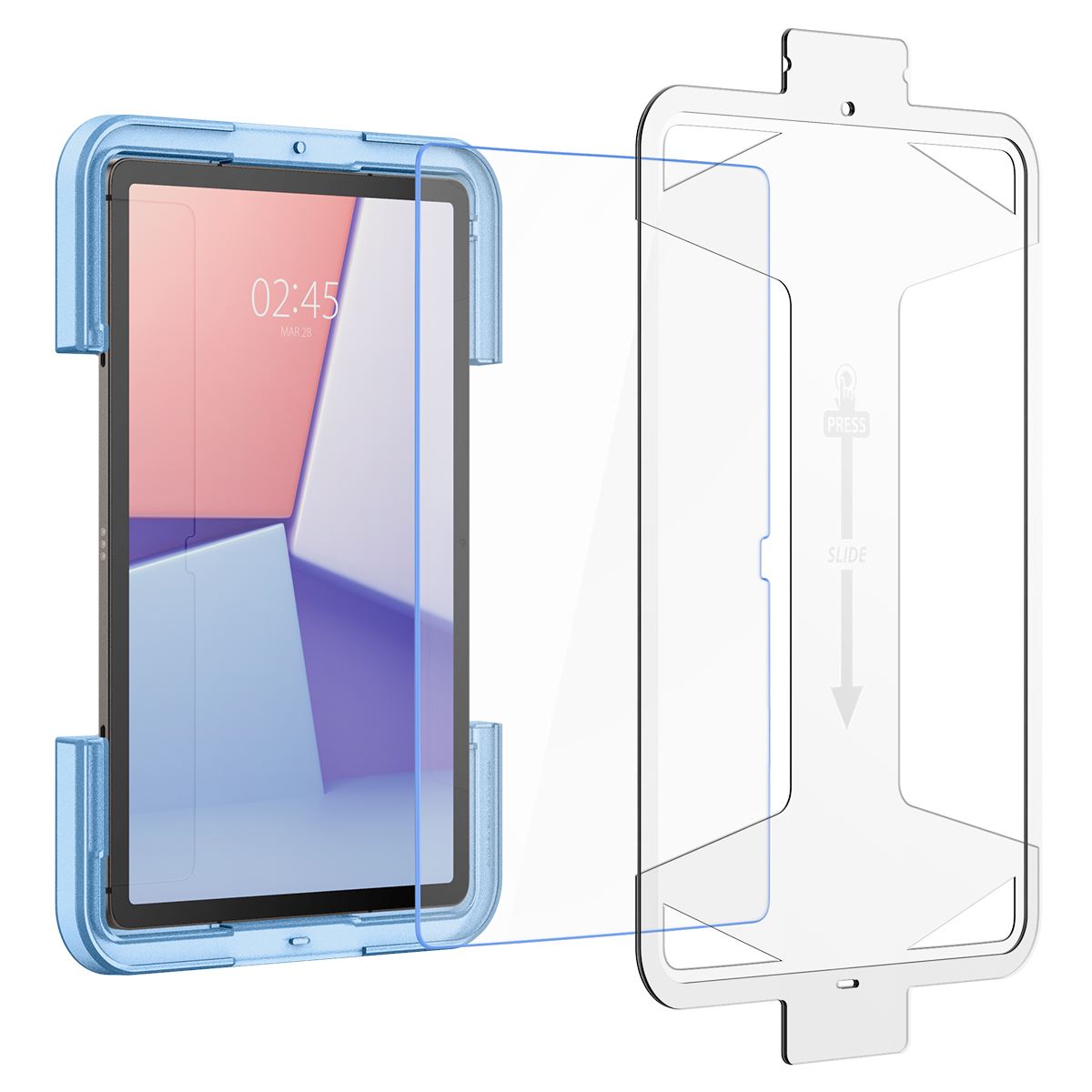 Spigen Glass tR EZ Fit 1 Pack - Samsung Galaxy Tab S10/S9+ (6)