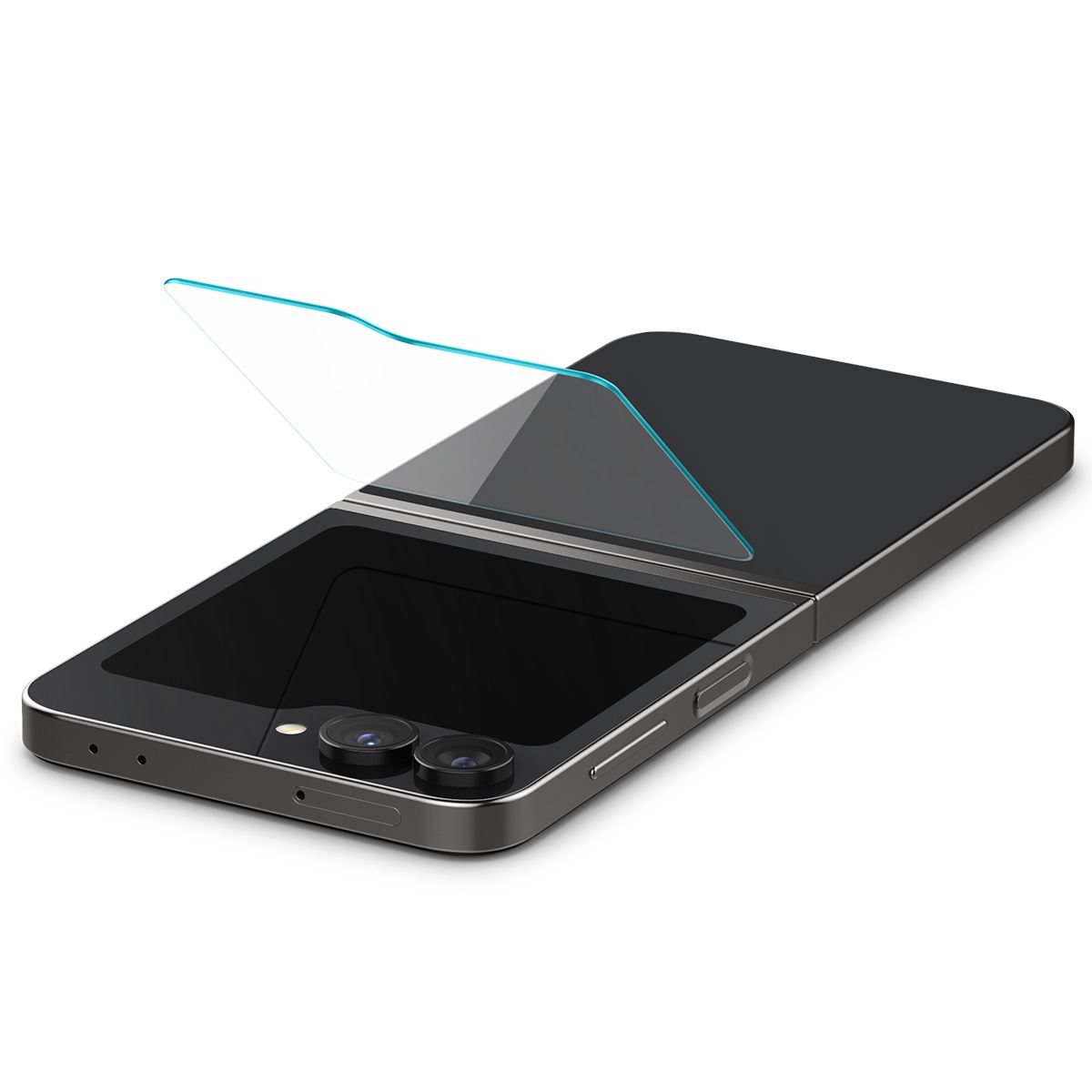 Spigen Glass tR EZ Fit Cover 2 Pack - Samsung Galaxy Z Flip6/7 FE (4)