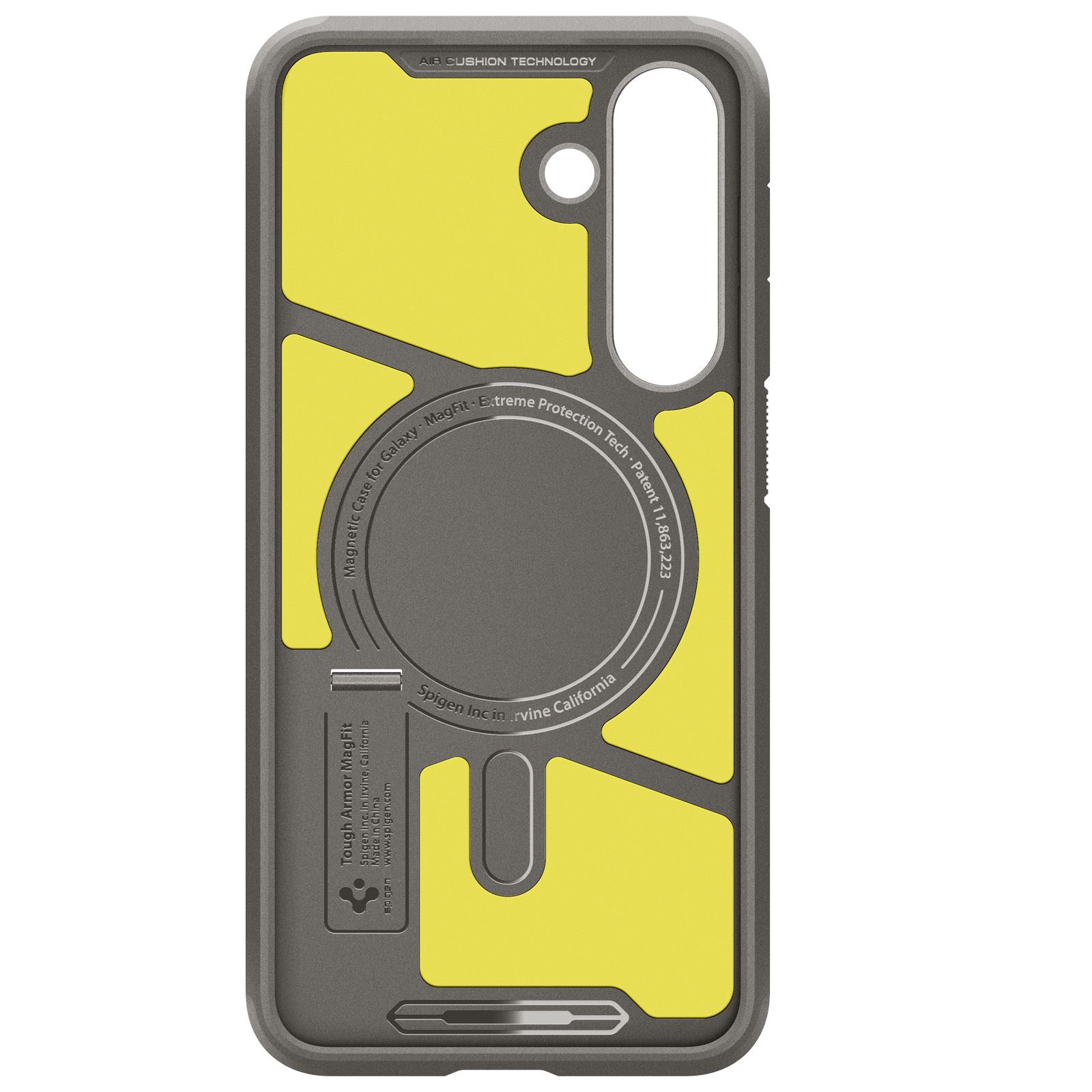 Spigen Tough Armor MagSafe, gunmetal - Samsung Galaxy S25 FE (3)
